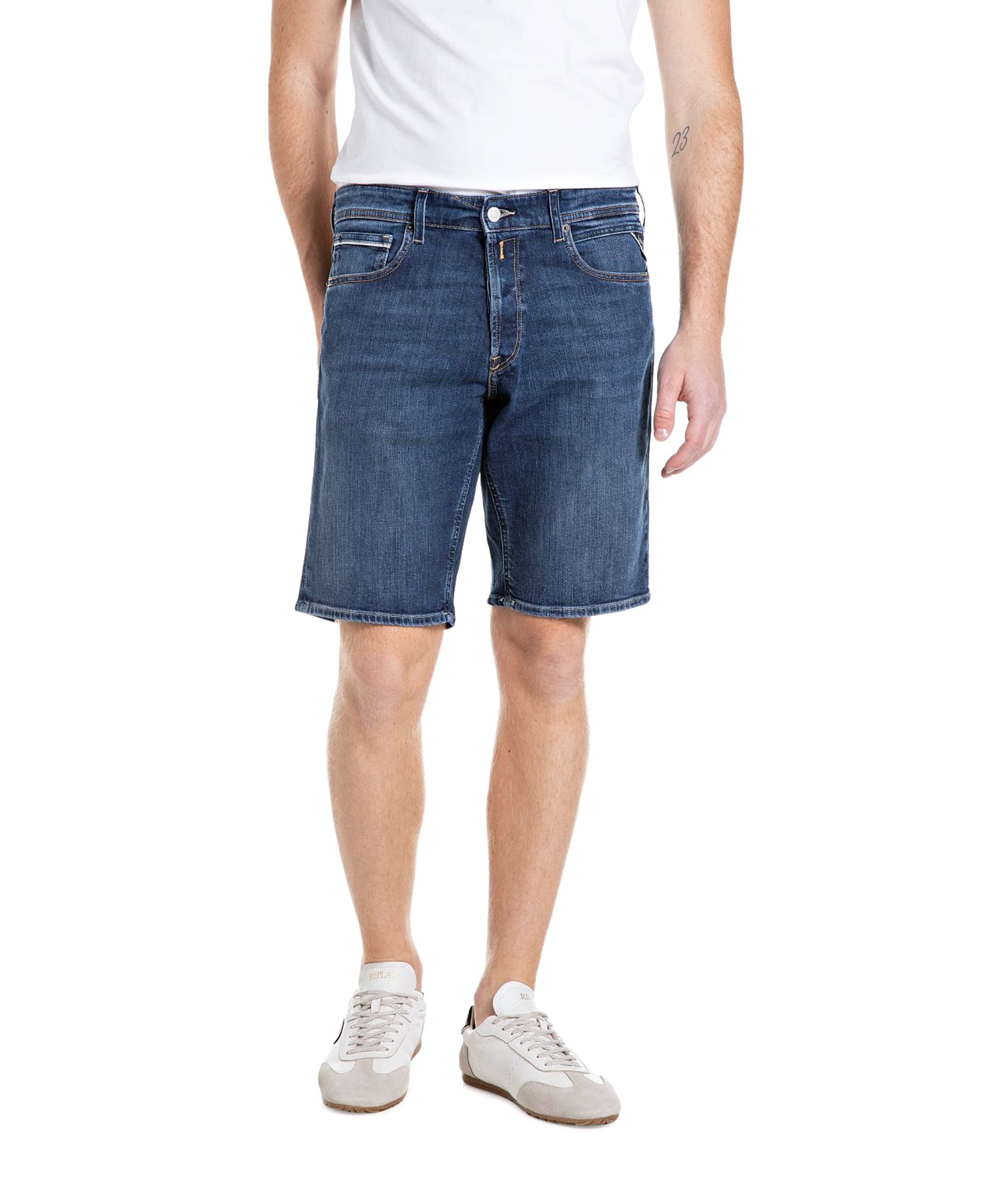 Grover short heren korte broek blauw