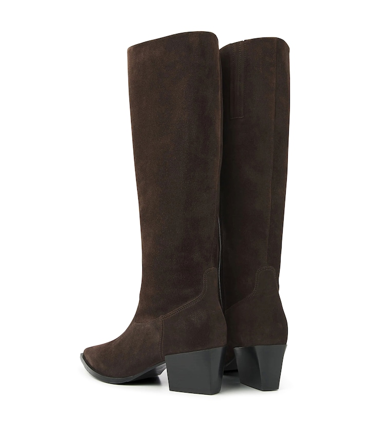 Kate Elena dames laarzen bruin