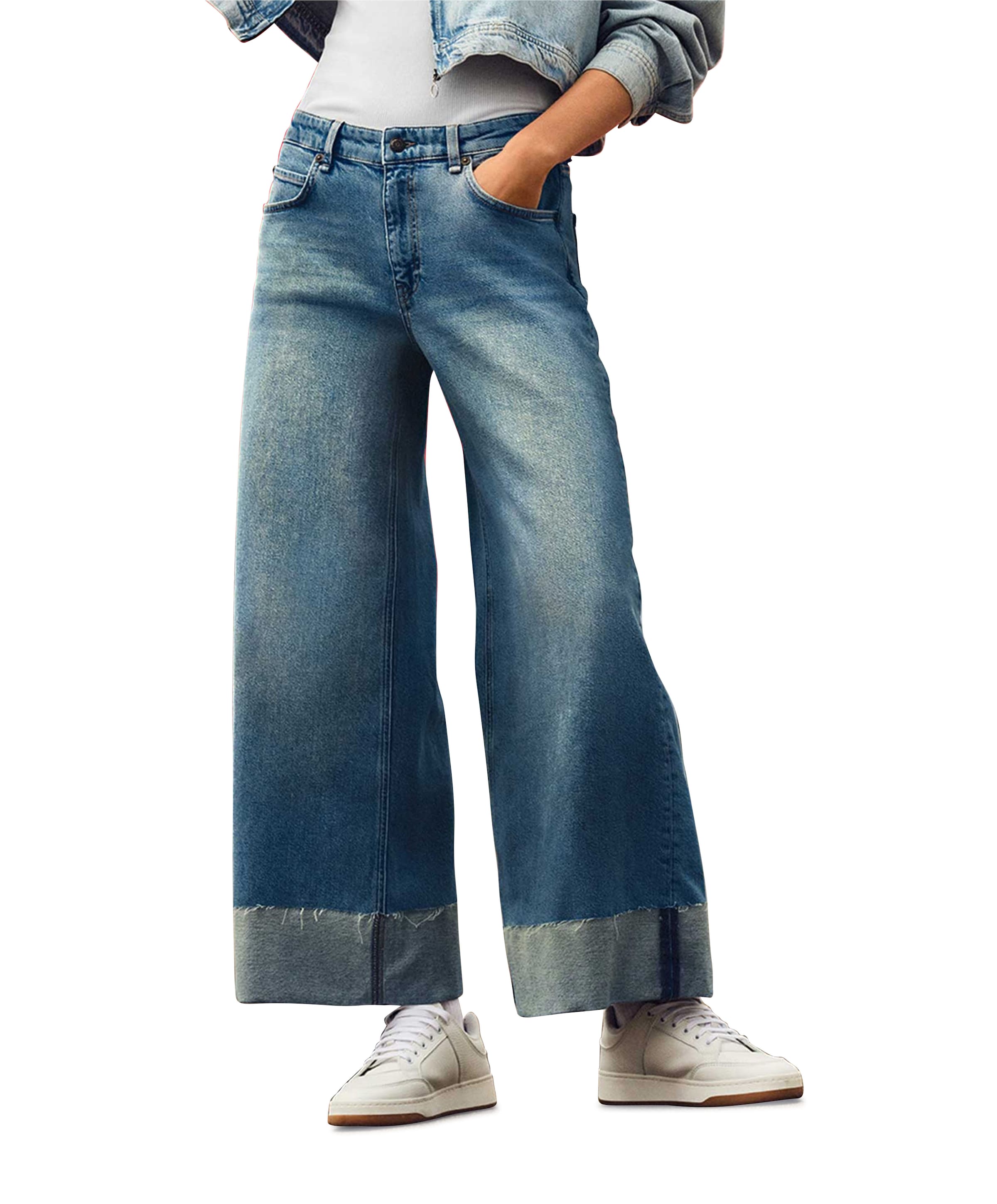 NEVADA dames jeans blauw