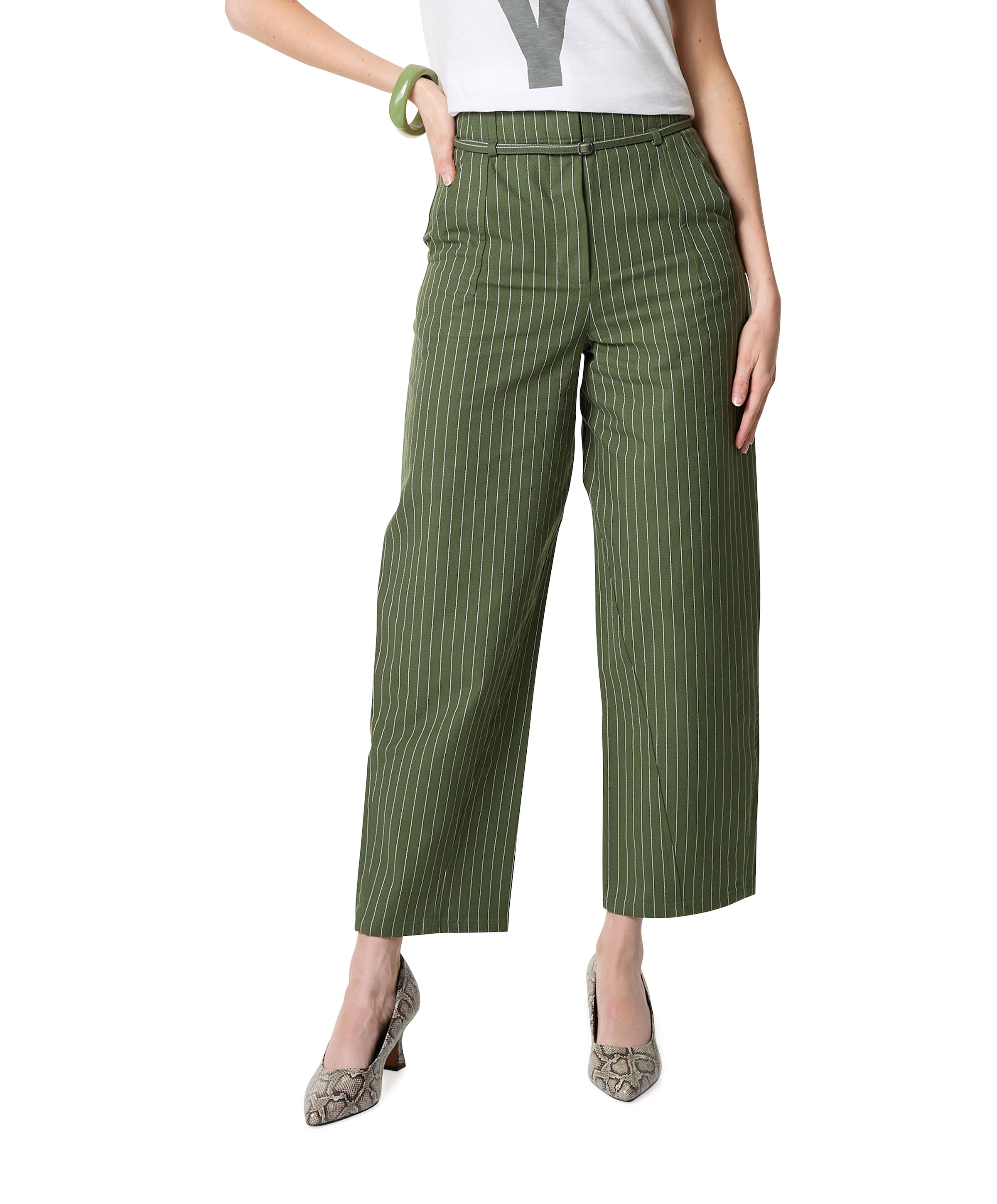 Trick dames broek groen