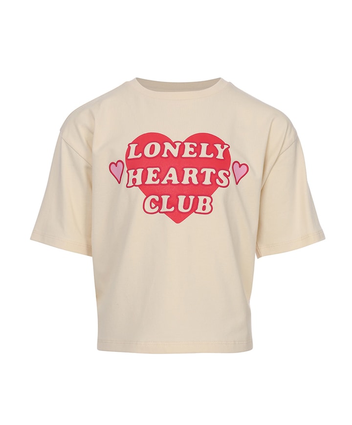 Meisjes T-shirt ecru