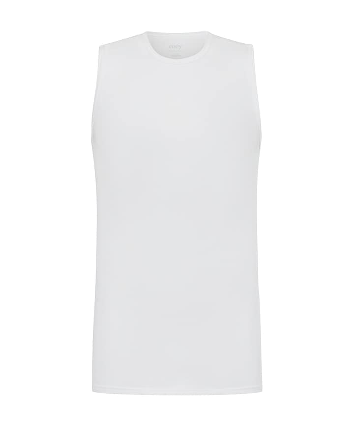 Heren singlet wit