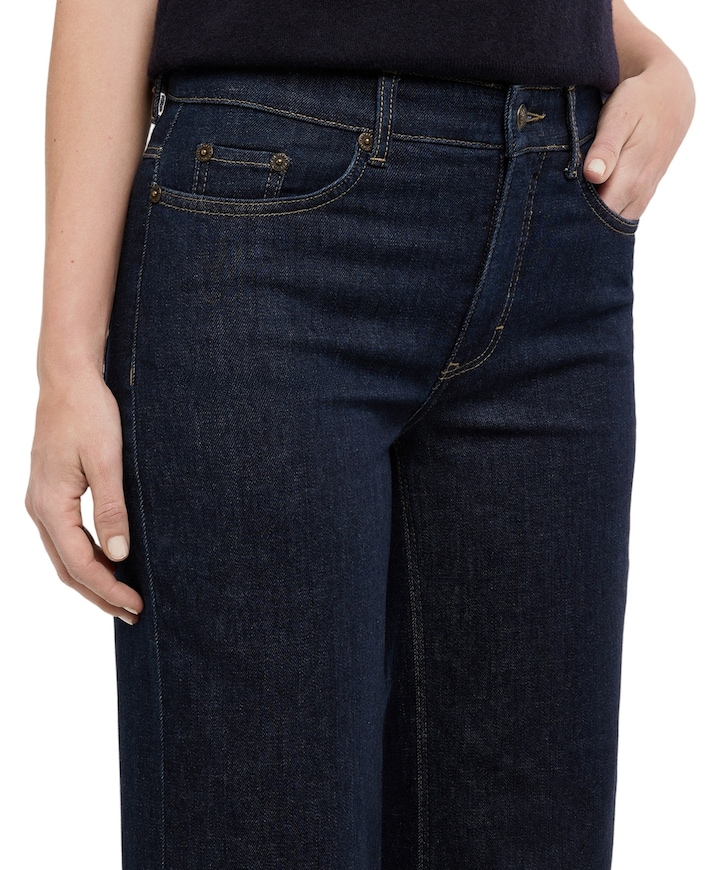 WIDE dames jeans blauw