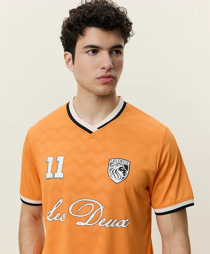 Heren T-shirt oranje
