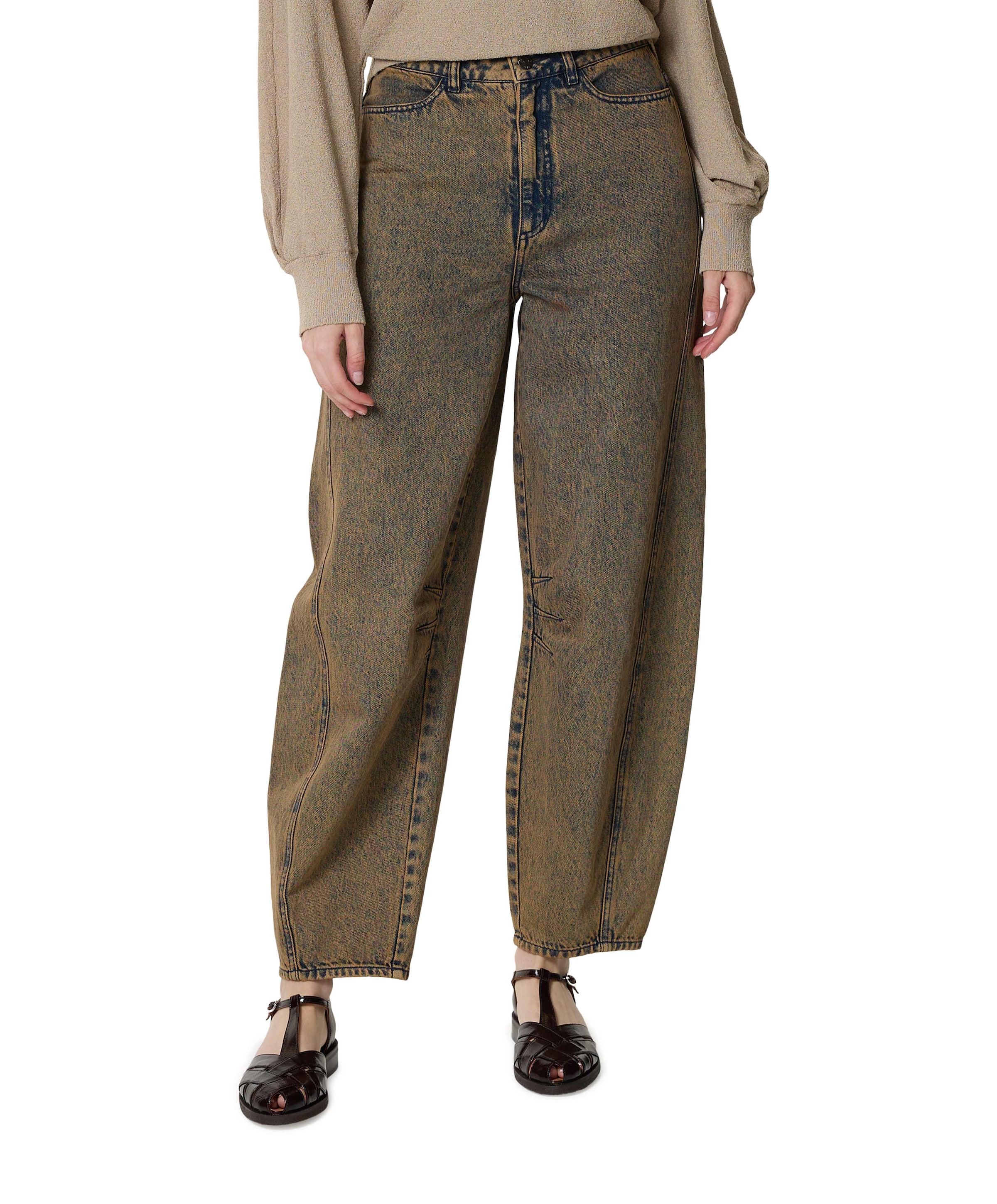 Thala dames jeans bruin