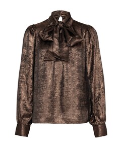 Dames blouse bruin