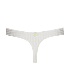 Dames string ecru
