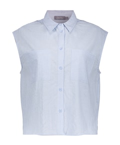 Dames blouse blauw