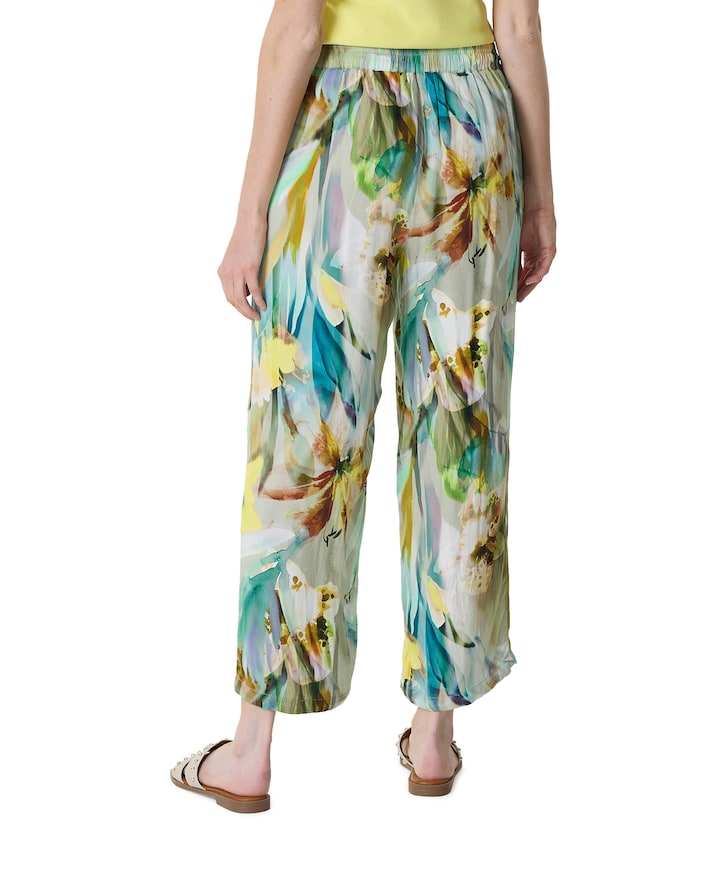 7/8 dames broek groen