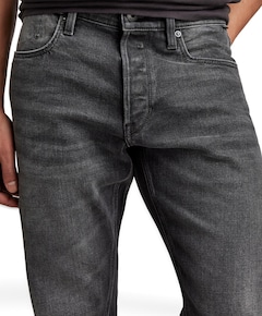 Mosa Straight heren jeans zwart