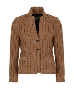 Dames blazer bruin