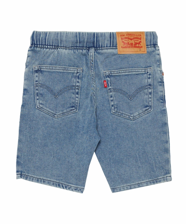 Skinny dobby short jongens korte broek blauw