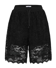 BAFINE LACE BERMUDA dames korte broek zwart