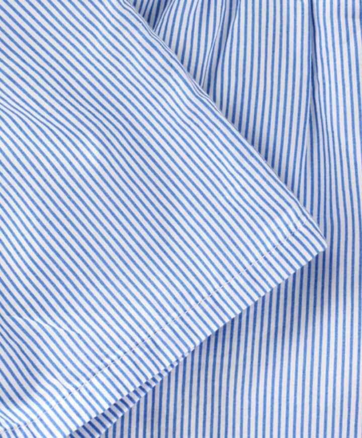 Stripe meisjes korte broek blauw