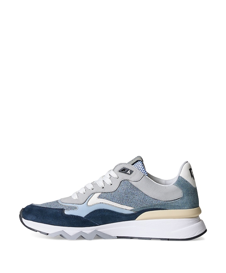 heren sneakers blauw