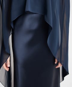 Dames jurk blauw