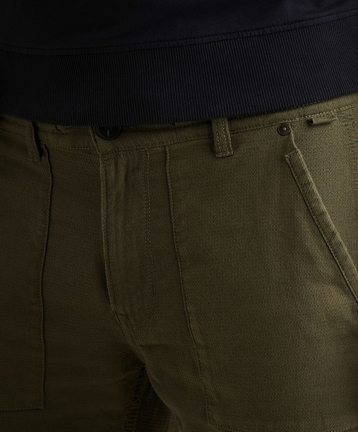 LIFTMASTER WORKER DOBBY LINE heren broek groen