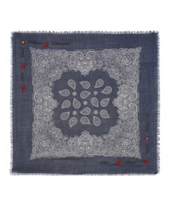 Dames sjaal blauw
