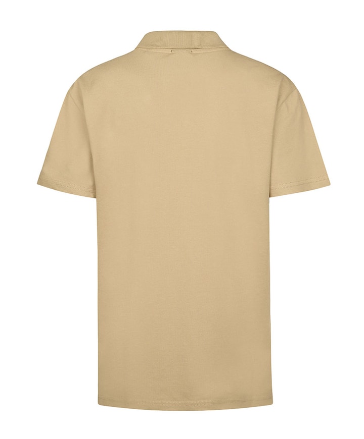 Jongens polo beige