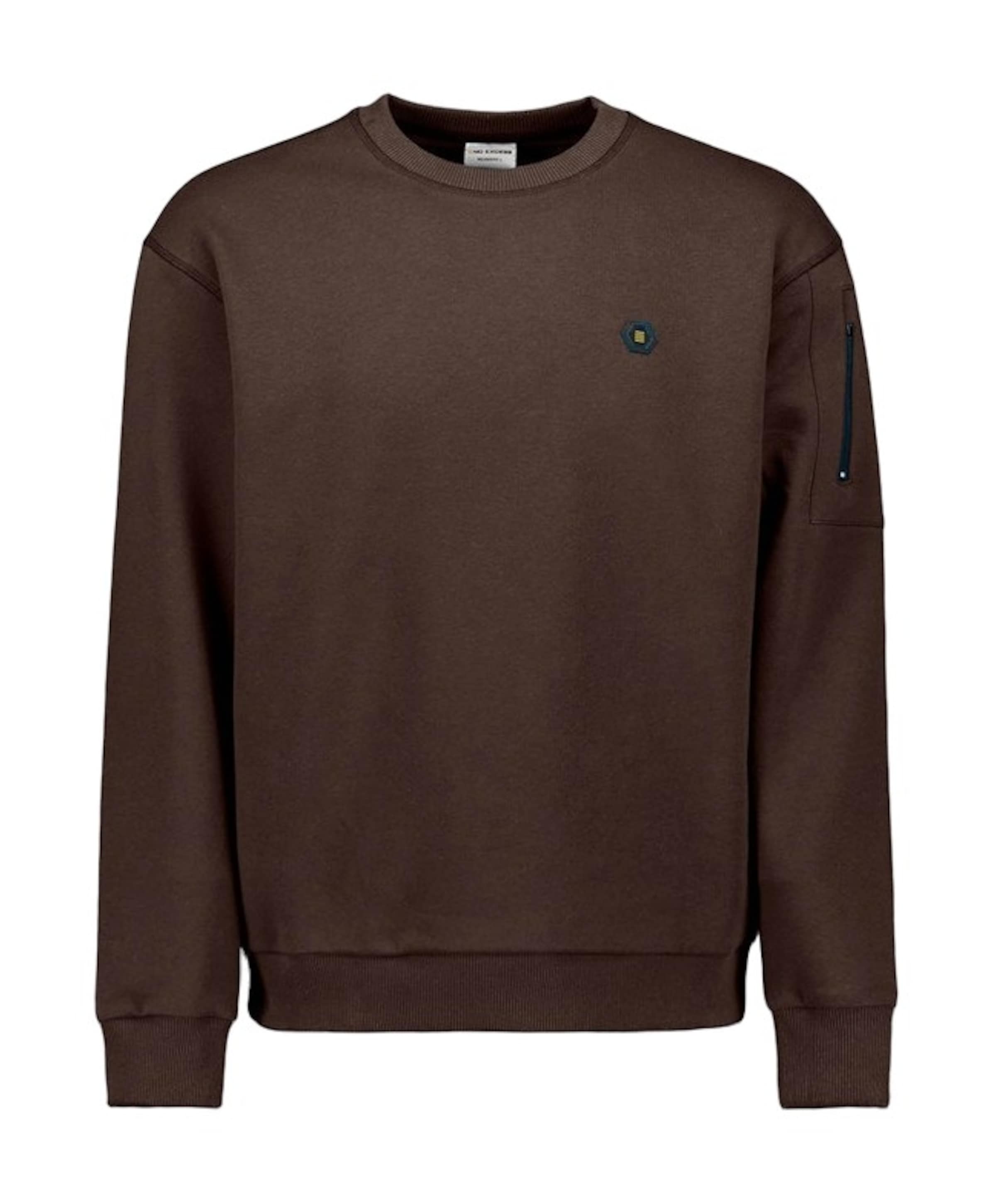 Heren sweater bruin