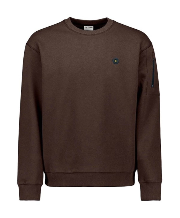 Heren sweater bruin