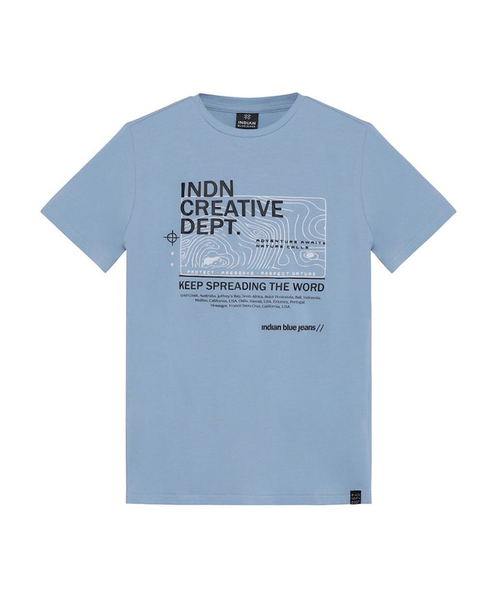 Jongens t-shirt blauw