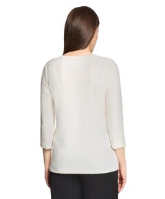 Dames longsleeve ecru