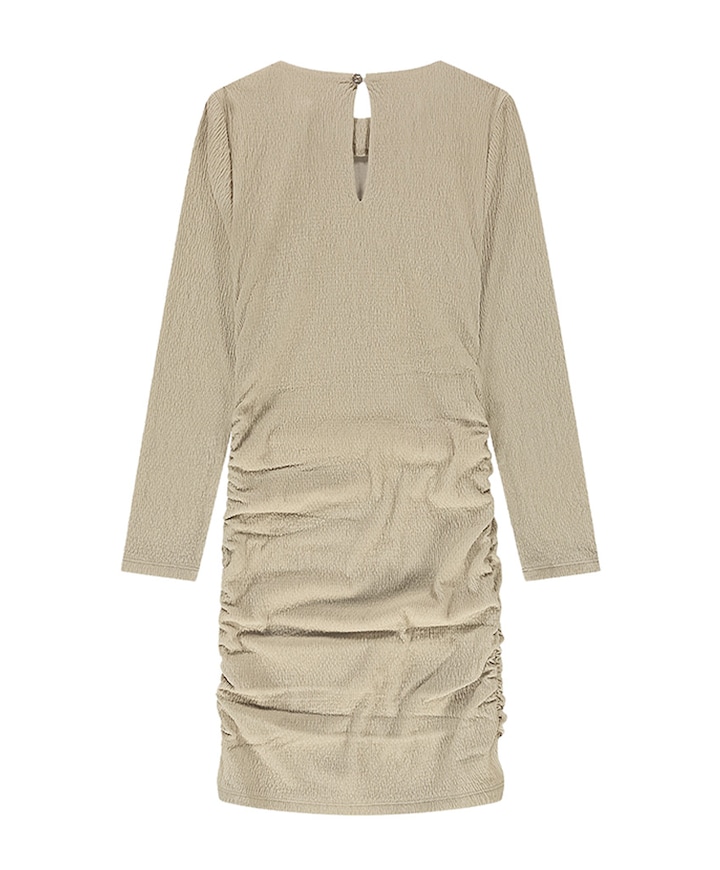 Meisjes jurk beige