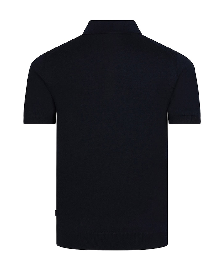 Heren polo blauw
