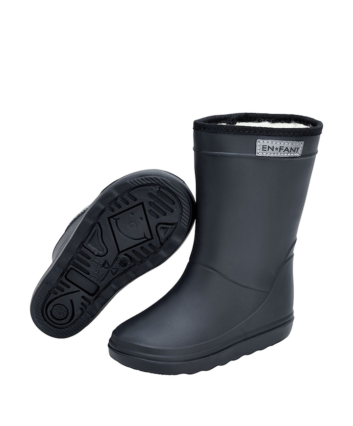 Thermo boots solid uniseks boots  blauw