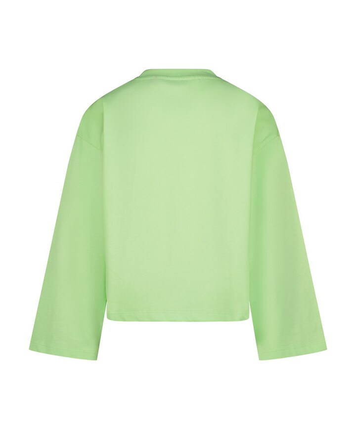 Meisjes longsleeve groen