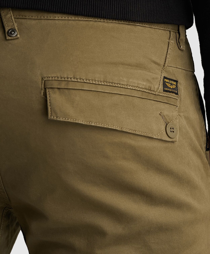 AMERICAN CLASSIC CHINO heren broek blauw