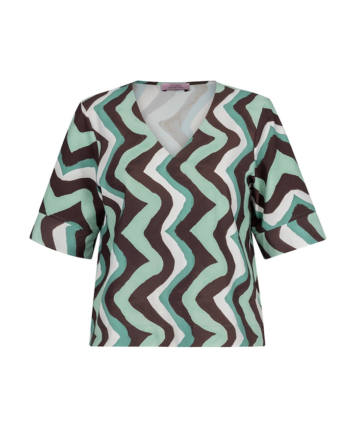 Dames t-shirt groen