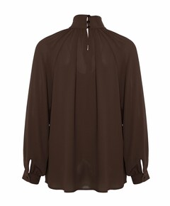 Dames blouse bruin