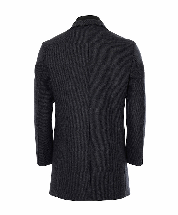 Heren jas grijs