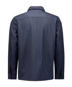 Heren overshirt blauw