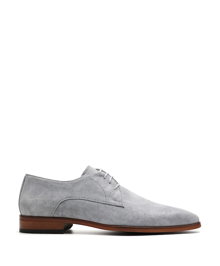 Just2ofus heren veterschoenen grijs