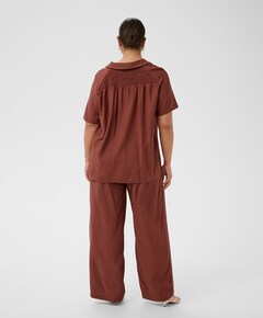 Dames blouse brique