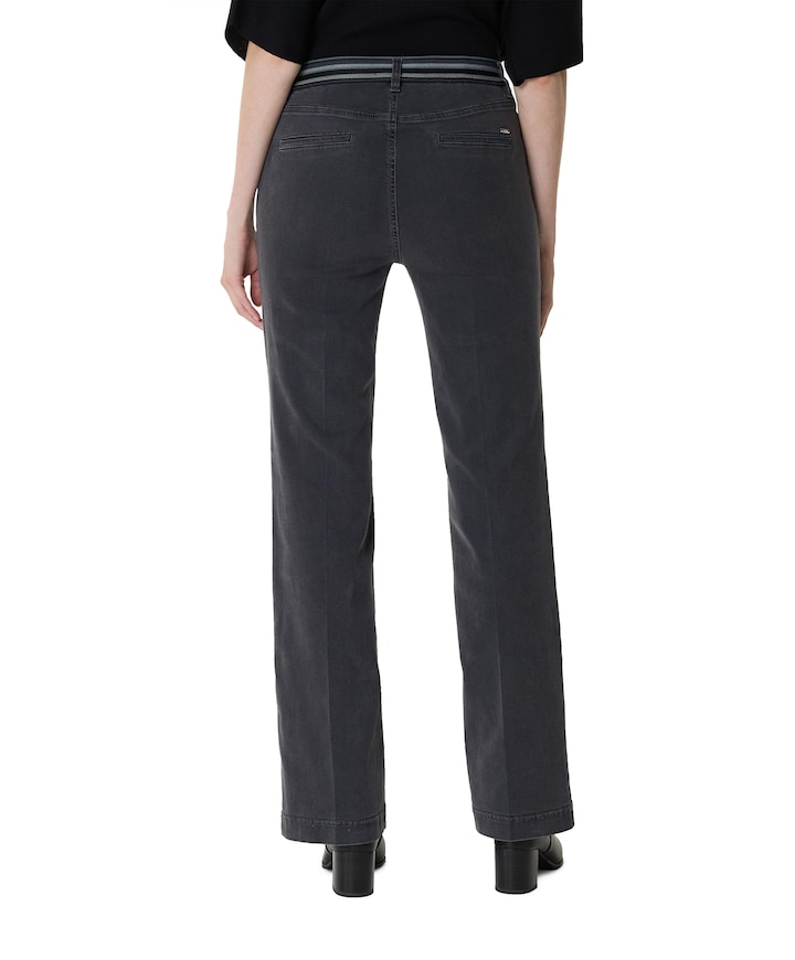 Pull On Slim dames broek grijs
