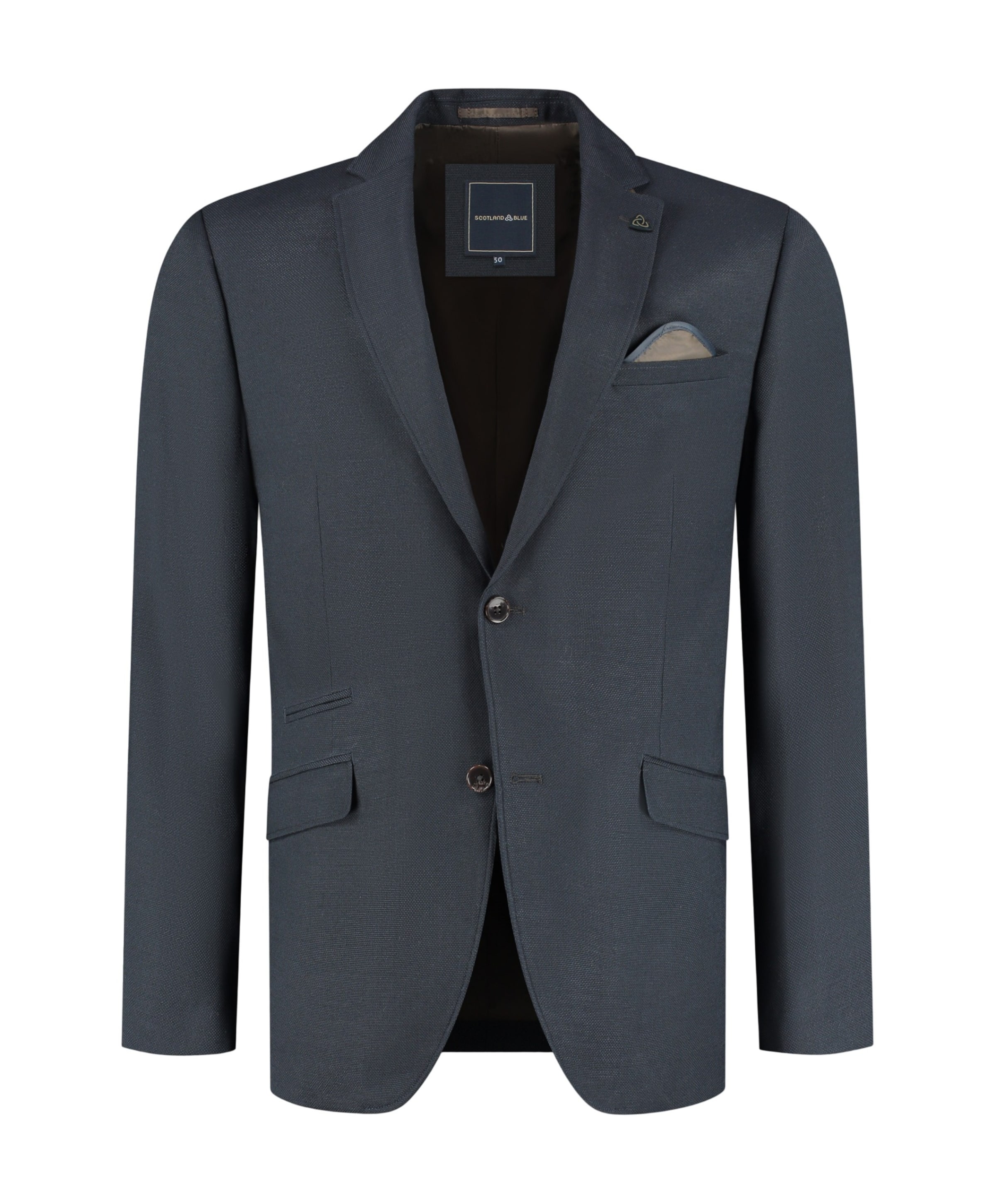 Heren colbert blauw