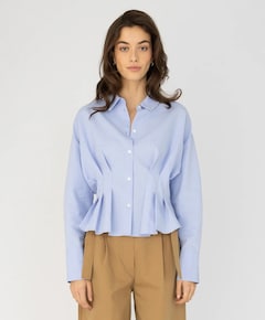 Dames blouse blauw