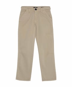 Straight Wide Chino jongens broek beige