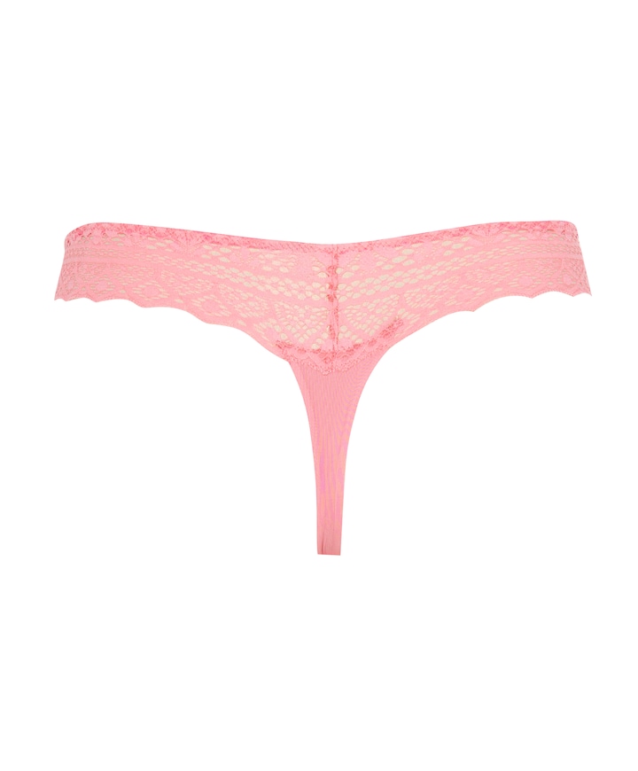 Dames string roze