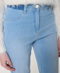 Jenny Wide Leg dames jeans blauw