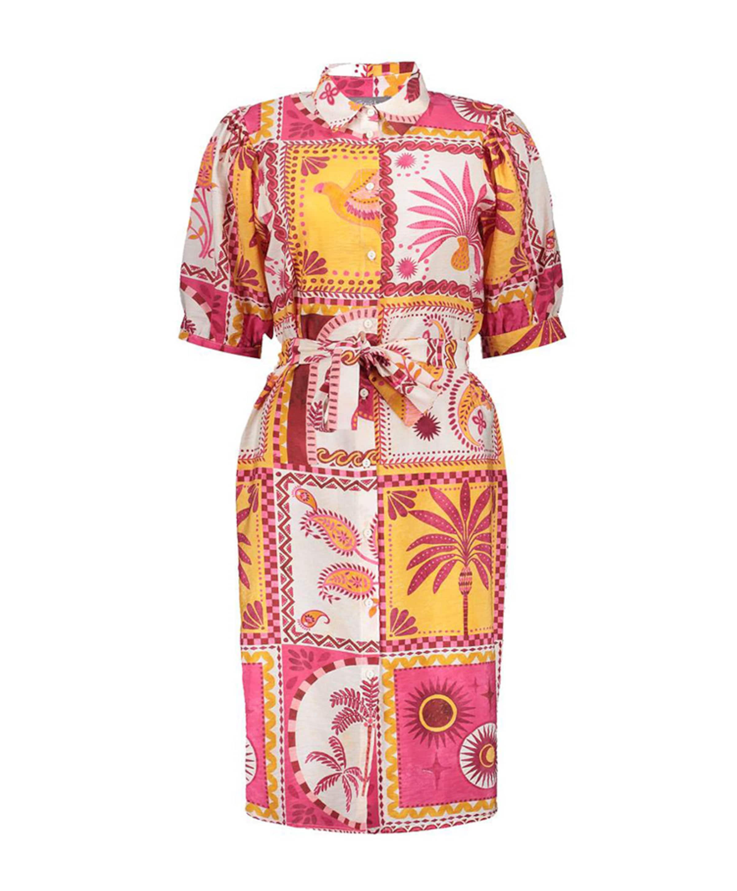 Dames jurk roze