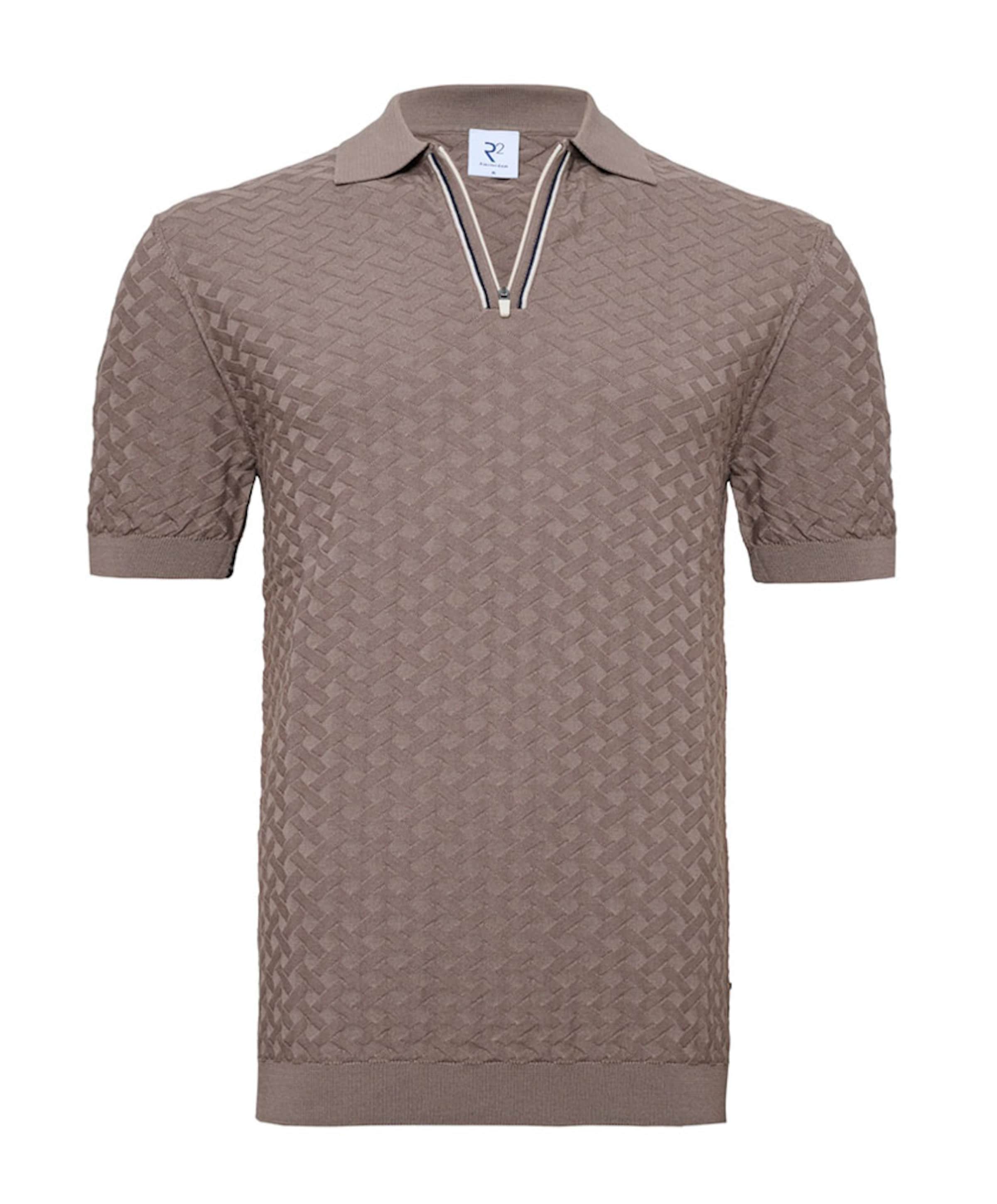 Heren polo beige
