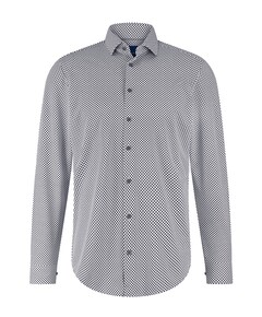 Overhemd lange mouw blauw