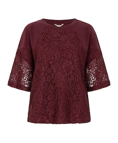 Dames sweater bordeaux