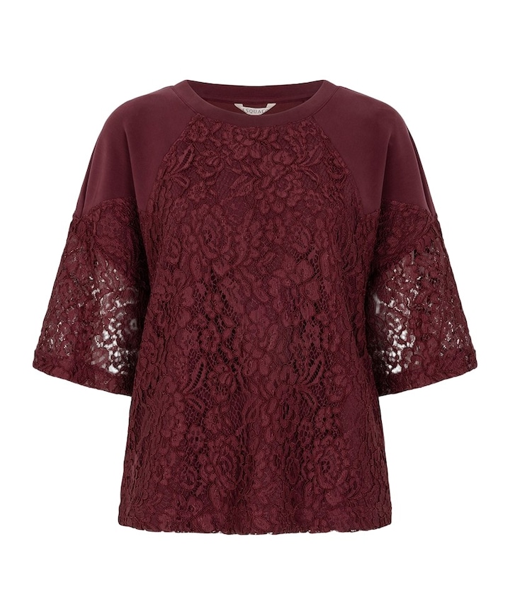 Dames sweater bordeaux