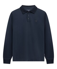 Heren polo blauw